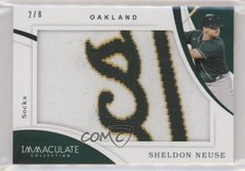 2020 Panini Immaculate Jumbo Relics Socks 2/8 Sheldon Neuse #J-SN 1u6