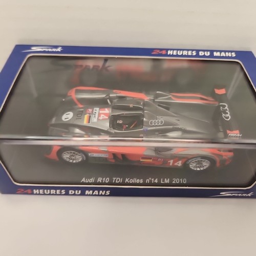 Spark 1:43 Audi R10 TDI Kolles #14 LM2010 C. Bouchet- S.Tucker- M.Rodrigues - Picture 2 of 12