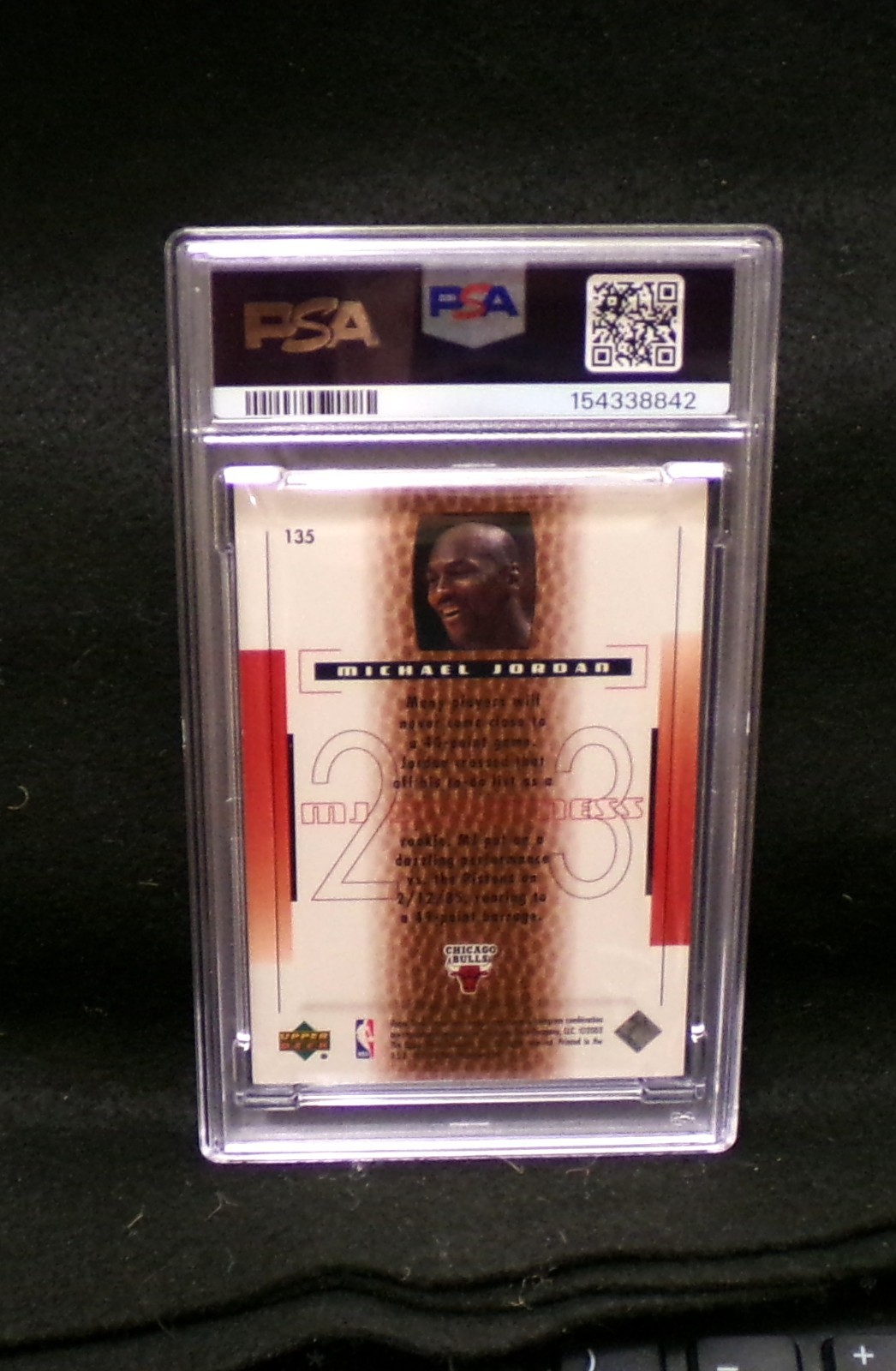 Michael Jordan 2003 Sweet Shot #135 331/799 PSA 9! view 3