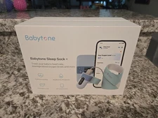 Babytone S1 Sleep Sock + Smart Wireless Baby Monitor Station New