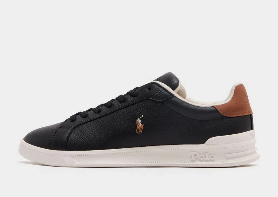 Polo Ralph Lauren Heritage Court in Black Shoes