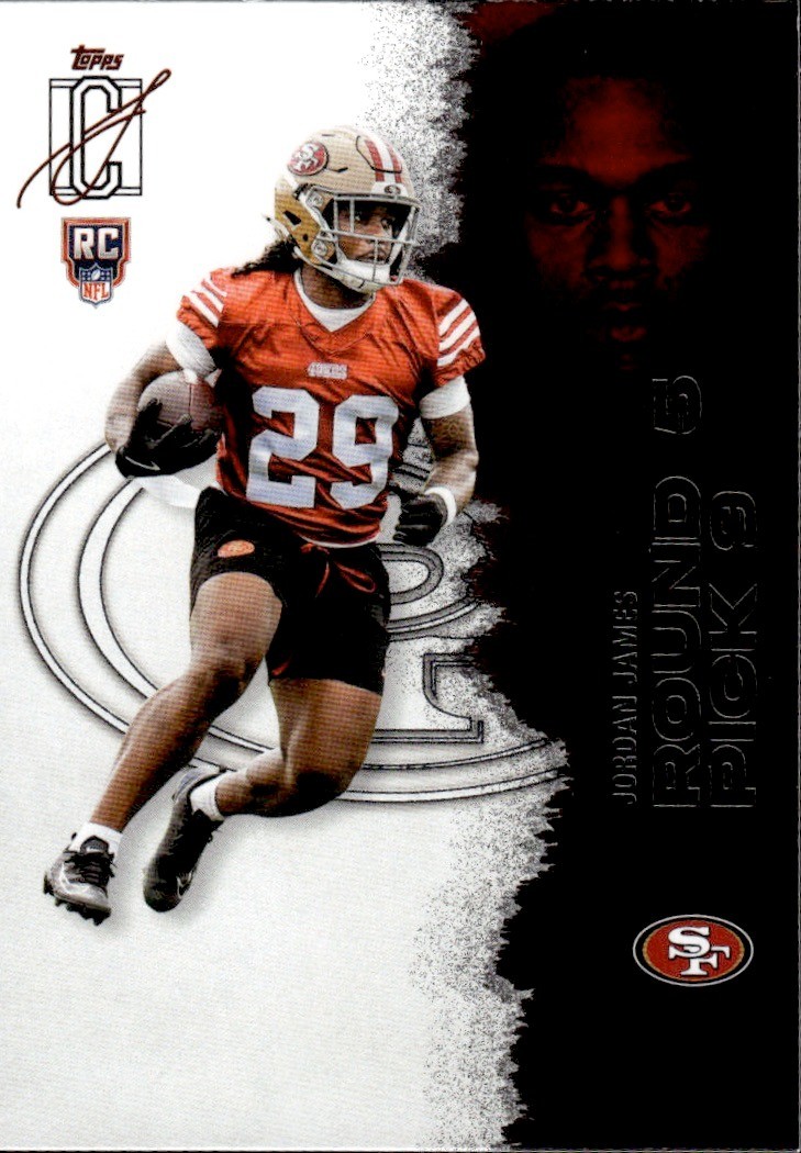 2025 Topps Signature Class #170 Jordan James Rookie RC - 49ers