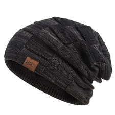 Beanie Hat for Men and Women Winter Warm Hats Knit Slouchy Thick Skull Cap
