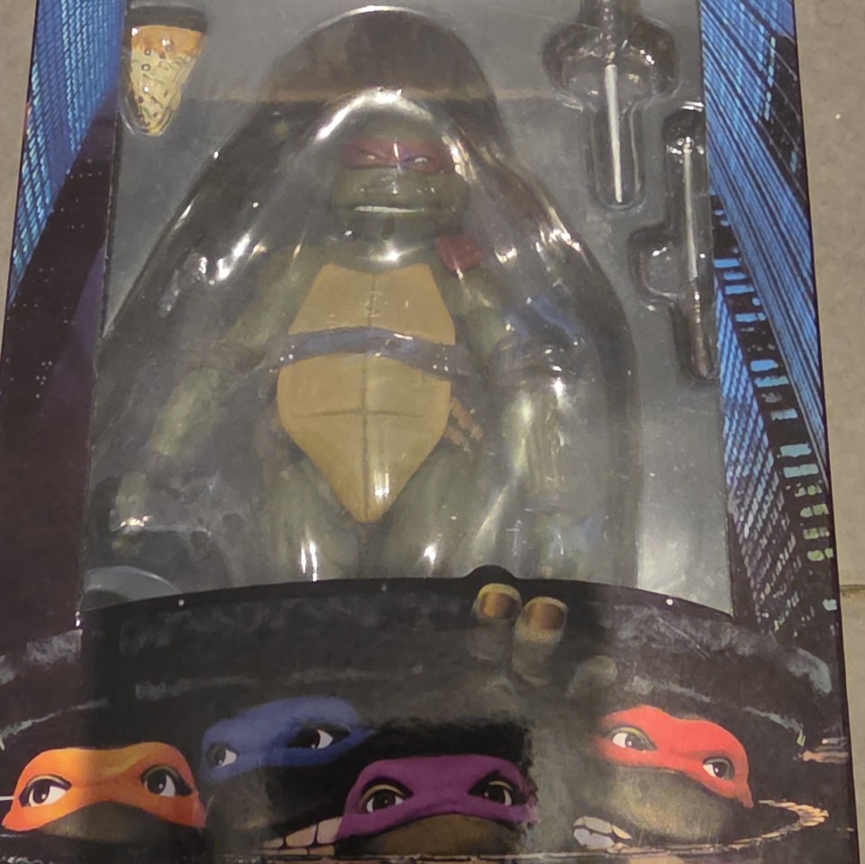 Nickelodeon Raphael TMNT Teenage Mutant Ninja Turtles figurine articulée