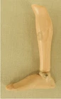 Vintage 1964 Hasbro GI Joe Action Figure Left Calf & Left Foot Leg Parts C6