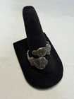 Vintage Sterling Silver .925 Avon Adjustable Heart Spoon Ring 4.76g Sz 8