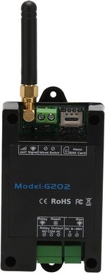 GSM Gate Opener, G202 Door Opener Remote Switch, GSM Remote Control Relay Switch