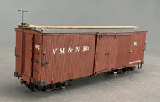On2 Valley Mills & Northern Railway Boxcar #202 JER O3227