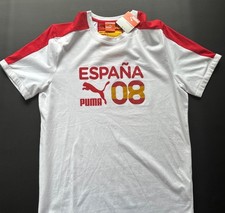 Vintage Puma Soccer Archives Spain Euro Champions  T7 Rare Shirt Men's M NWT