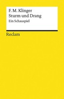 Sturm Und Drang | Friedrich Maximilian Klinger | Taschenbuch | 192 S. | Deutsch