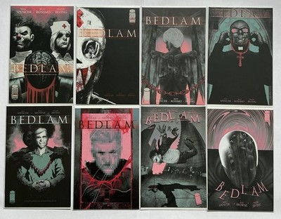 BEDLAM #2 #2-2nd Prt 5 6 7 8 9 10 VF/NM Avg Lot Of 8, 2012 Image Comics