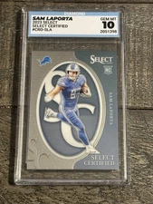 2023 Panini Select - Select Certified Rookies Sam LaPorta #CRO-SLA (RC) Rated 10