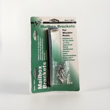 Steel MAILBOX Mounting Hardware For Wood Post...