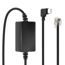 USB-C to RJ11 Radar Detector Charger Cable, 3FT Replacement Power Cord Compatibl