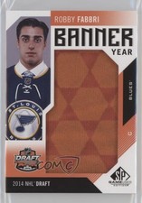 2016-17 SP Game Used Banner Year Draft Year 2014 Robby Fabbri #BD14-RF 1vd