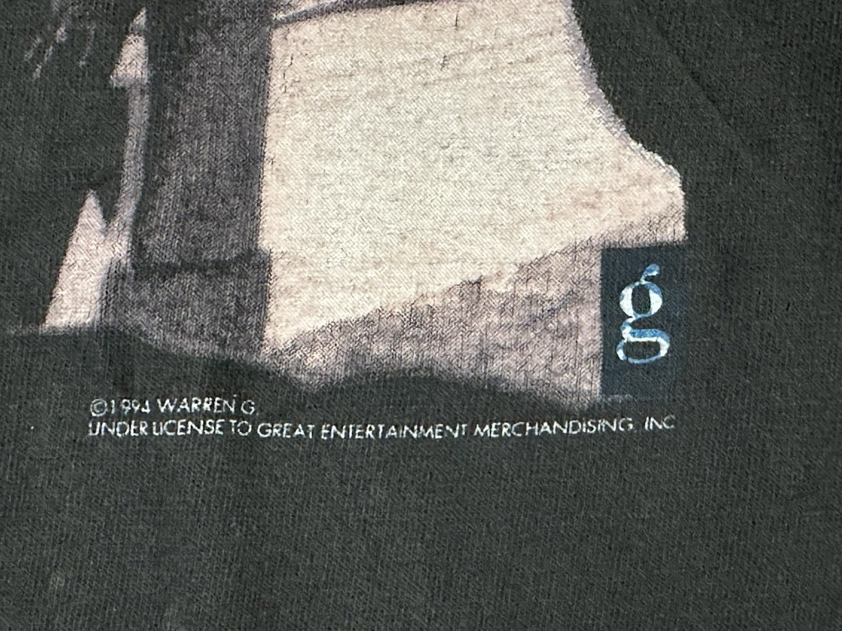 Warren G Regulate Funk Era 1994 Rap Shirt Large Black Vintage
