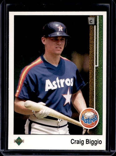 1989 Upper Deck Craig Biggio Rookie RC #273 Astros