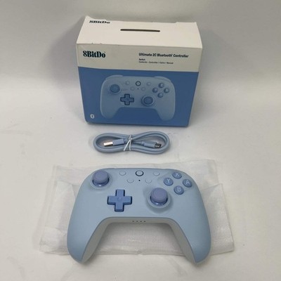New 8BitDo 2C Blue 80NC Controller For Switch