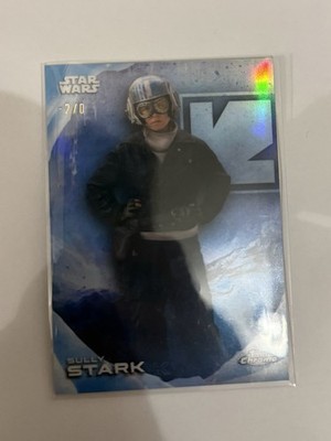 2025 Star Wars Chrome Sully Stark Frozenfractor Hoth Ice Blue SP -2 /0