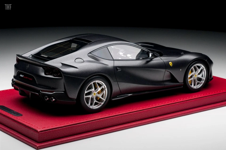 1/18 BBR Ferrari 812 Superfast 2017 Grigio Caldo Matt Ltd.270 pcs.-P1841BV - Immagine 2 di 4