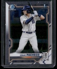 2021 Bowman Draft #BDC-46 Izaac Pacheco Chrome