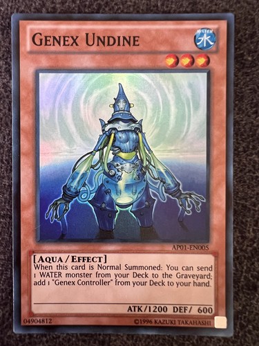 Genex Undine AP01-EN005 YuGiOh Astral Pack 1 card