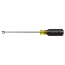 1/4 In. Magnetic Tip Nut Driver with 6 In. Hollow Shaft- Cushion Grip Handle