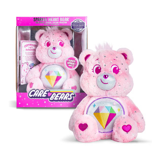 2026 Care Bears Sparkle Heart Bear Collector Edition NEW IN HAND READY TO SHIP