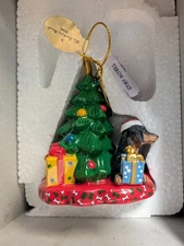 CHOICE PICK ONE* Danbury Mint Annual Dachshund Christmas Ornament in box