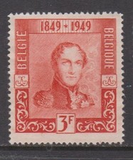 1949 UNUSED-NG BELGIUM STAMP (SC#388) SCV-$8.00