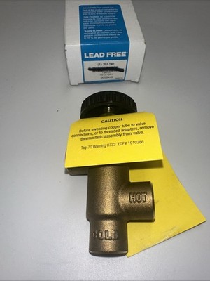 Watts 3/4 Lf70a Mixing Valve, Lead Free Brass, 150 Psi