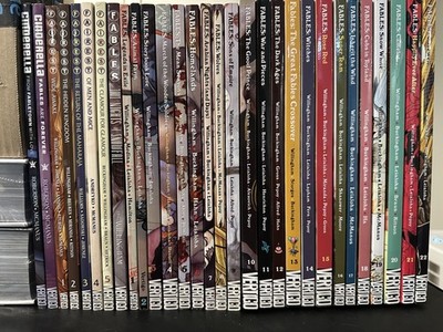Fables 1-22, 1001 Nights, Cinderella 1-2, Fairest 1-5  (30 TPB Lot ) Willingham
