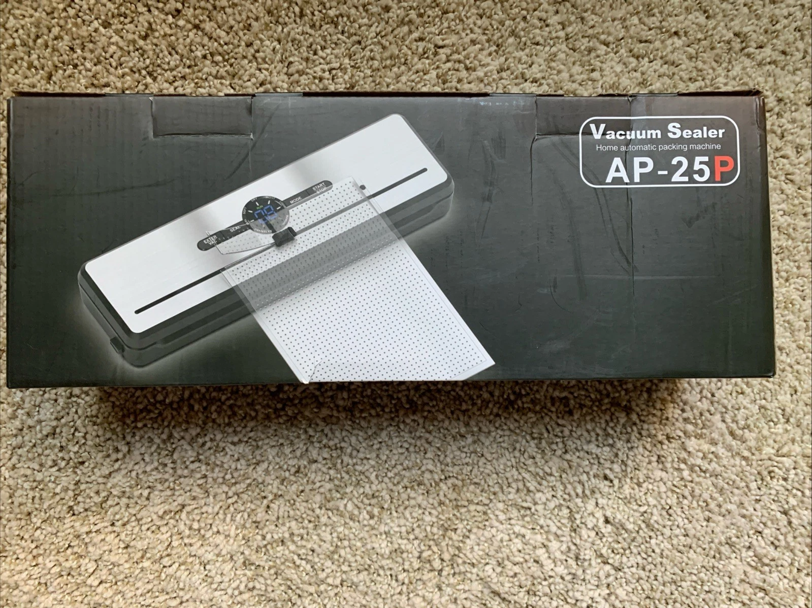 AP-25P Vacuum Sealer Machine 135W Food Saver AC100-240V New