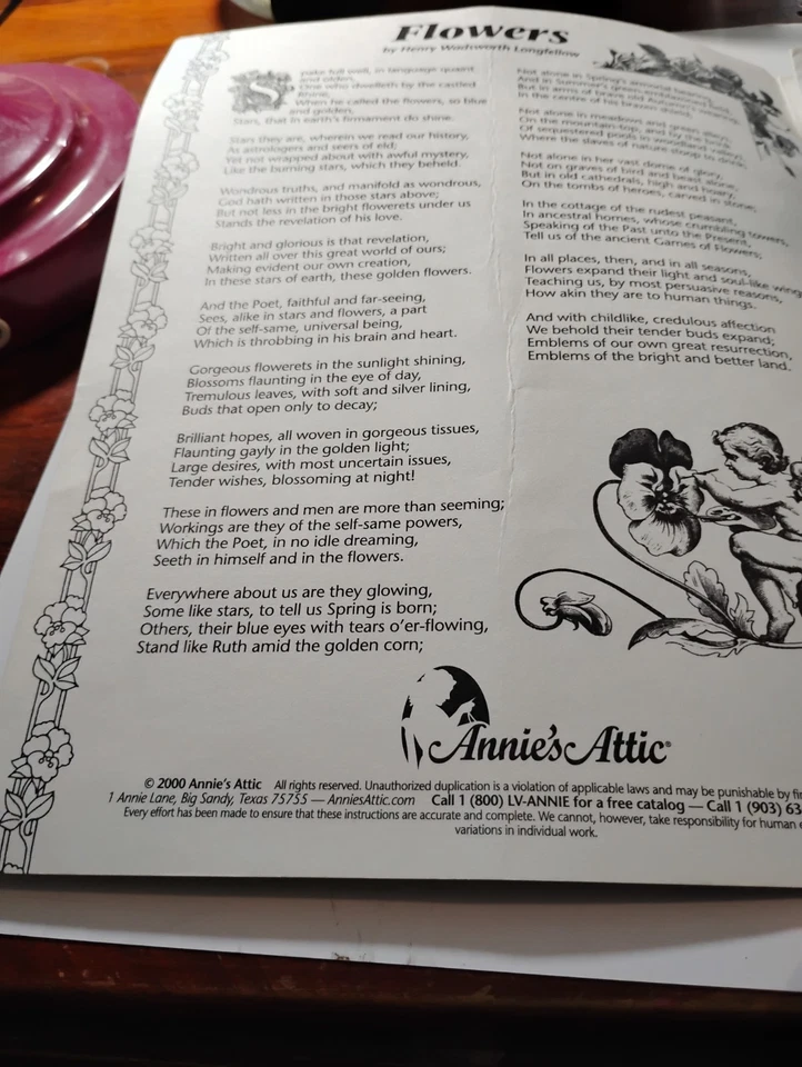 Portamacetas Annie's Ático Crochet Patrón Folleto 872518 Foto 2 de 4