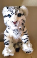 Wowwee White Siberian Tiger Cub Interactive Plush Toy 2007