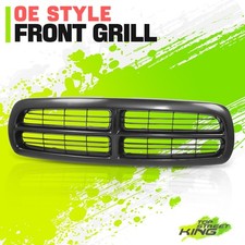 Factory Style Matte Black Front Grille Assembly For Dodge Dakota Durango 97-04