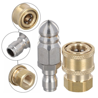 #ad High Pressure For Drain Cleaning Nozzle Kit for Efficient For Drain Clearing $15.85
