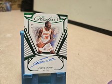 2023-24 Panini Flawless Clint Capela /5 Emerald Auto #FA-CCA NB1