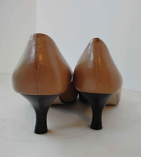 Women's Shoes Back Classic Pumps Faux Leather FASHION Brand Size 10 - Picture 20 of 23