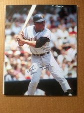 Autograph Willie Mays 8x10 color photo w/coa