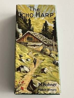 Hohner Mundharmonika THE ECHO HARP 54/64 M 2 C/G mit Originalkarton (VA-103)