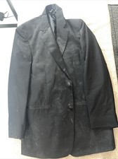 Woolmark Tuxedo 42 R 100 Wool Needs Cleaned DRY CLEAN ONLY