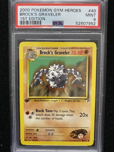 Brock's Graveler (1st Edition) graded PSA 9 for sale on eBay