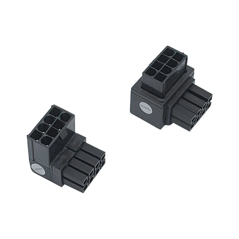 ATX Mainboard CPU 8Pin Stecker auf 8Pin Buchse 90 Grad Netzteil Stecker - Bild 2 von 4