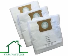 CASA VACUUMS Shop Vac HEPA Bags-3PK-Fits Tank Sizes 5-8 GALLON High Efficiency