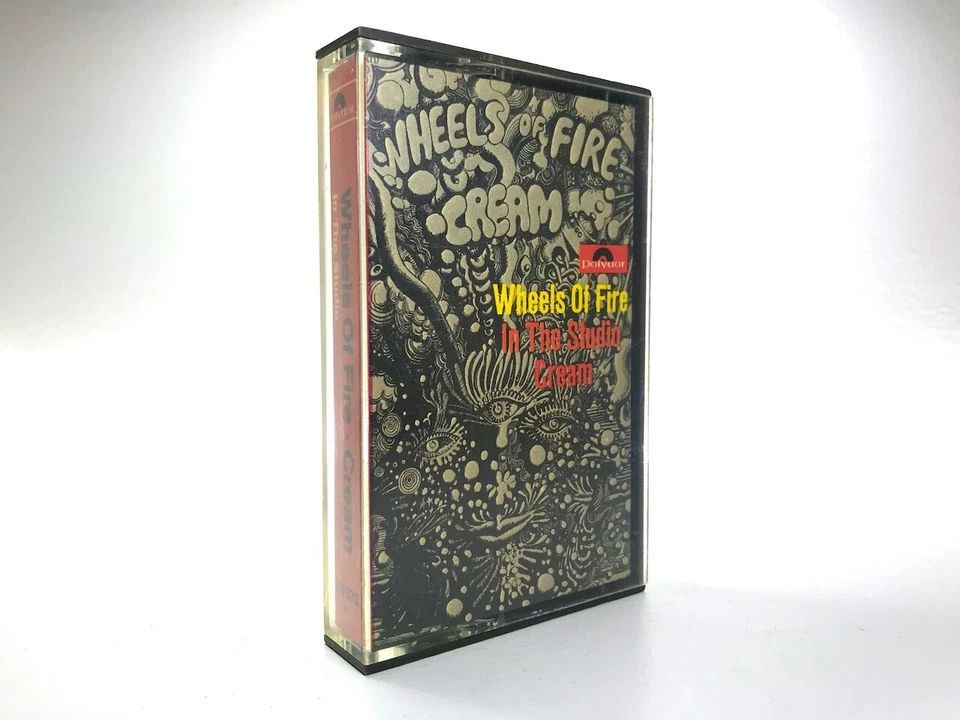 Cream WHEELS OF FIRE Vintage Cassette 914 573 **RARE DEUTSCHE GRAMMOPHON** 1968 - Image 2 of 4