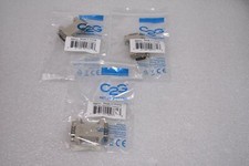 C2G 02771 DB9 M/M SERIAL RS232 GENDER CHANGER COUPLER LOT OF 3