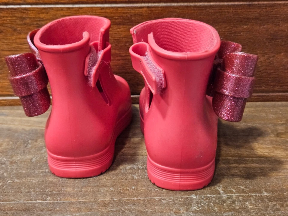 BOTA MINI MELISSA MINI MELISSA ROSA NIÑOS PEQUEÑOS Foto 4 de 4