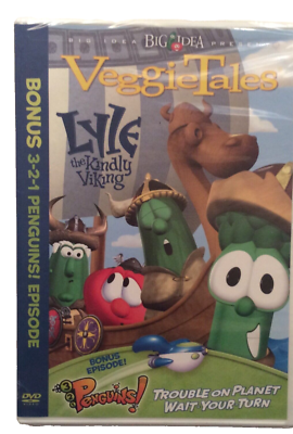 VeggieTales - Lyle the Kindly Viking DVD, BONUS 3 2 1 PENGUINS! | eBay