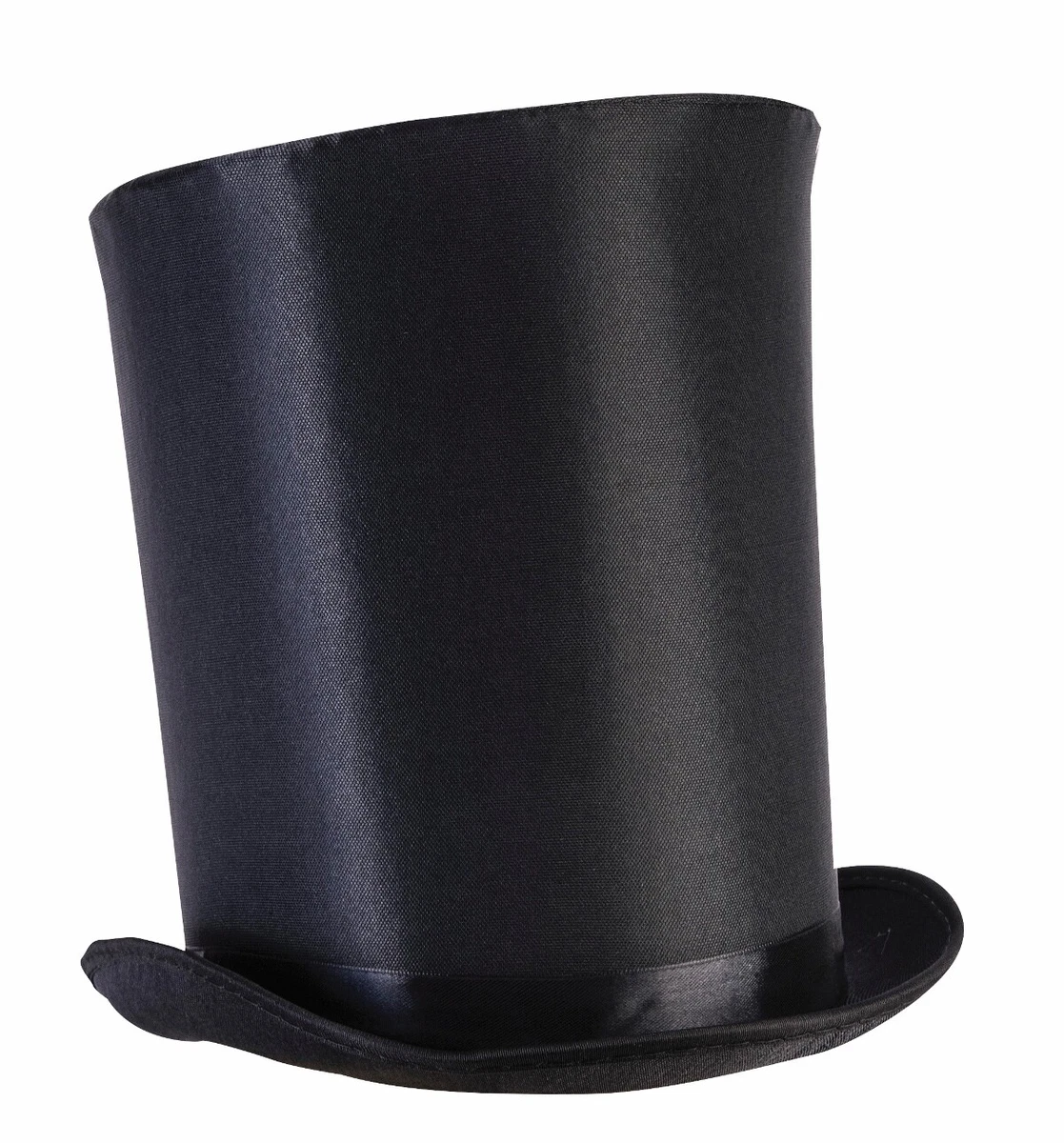 Tall Black Top Hat Magician Steampunk Ringmaster Extra Tall